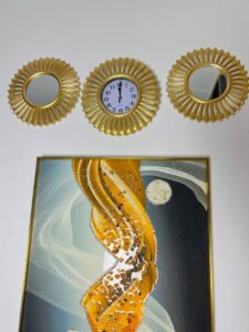 3 in 1 Decorative Wall Clock