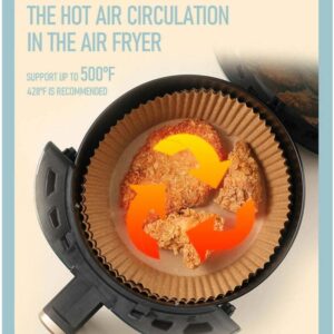 40-50PCS Disposable Air Fryer Paper Liners, Air Fryer Liners