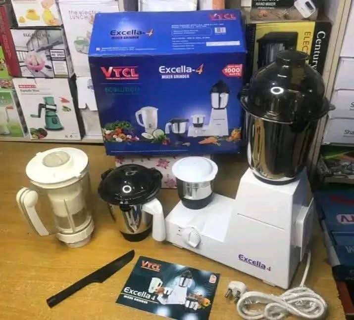 High Quality VTCL Excella Mixer Grinder & Juicer- HEAVY DUTY 1000Watts - Image 2
