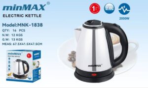 minMax Electric Cordless Kettle/Jug