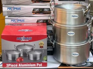 Quality 3in1 Maximus Aluminum Pot