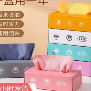 Reusable Microfiber Cleaning Towel-20pcs in a box