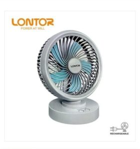 Lontor 6 Inch Rechargeable Outdoor Mini Table Fan CTL-MF026-6