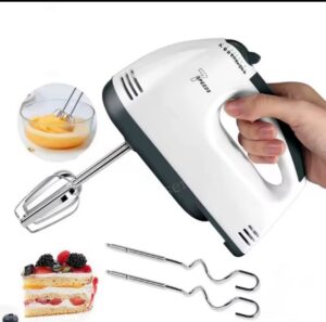 Multifunctional Mini 7 Speed Manual Electric Handheld Mixer - 260W