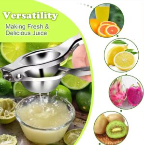 Stainless Steel Lemon Squeezer Manual Lemon Clip Processor Household Orange Citrus Juicers Fruit Pressing Kitchen Accessories