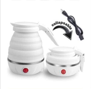 Foldable Electric Kettle – Portable Silicone Travel Kettle