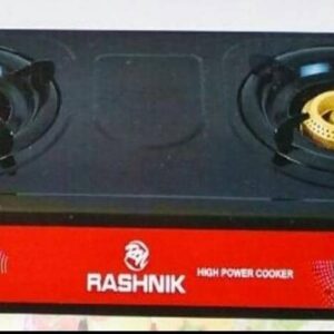 Auto Ignite Rashnik Two Burner Table Gas Cooker