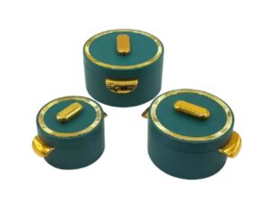 Luxury 3Pcs/Set Food Warmer Thermal Insulation Pot - 1L/2L/3.5L