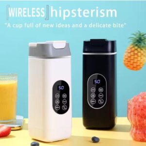 12 blades Portable Rechargeable Shaker Fruit Juicer/Smoothie Maker