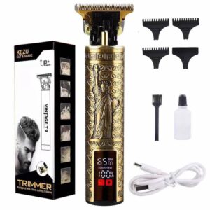 Vintage T9 Electric Hair Clipper/Hair Trimmer For Men & Women with LCD Digital Display