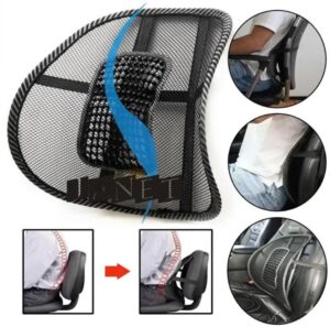 Mesh Cushion and Back Lumbar Support for Office and Car Seat