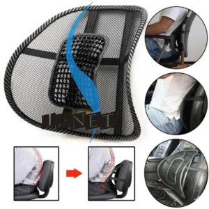 Mesh Cushion and Back Lumbar Support for Office and Car Seat