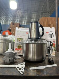 SX 5Liters Electric Yam Pounder And Food Processor-3in1
